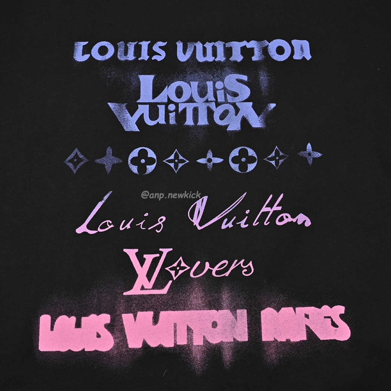 Louis Vuitton Top Logo Letter Short Sleeve T Shirt (5) - newkick.org